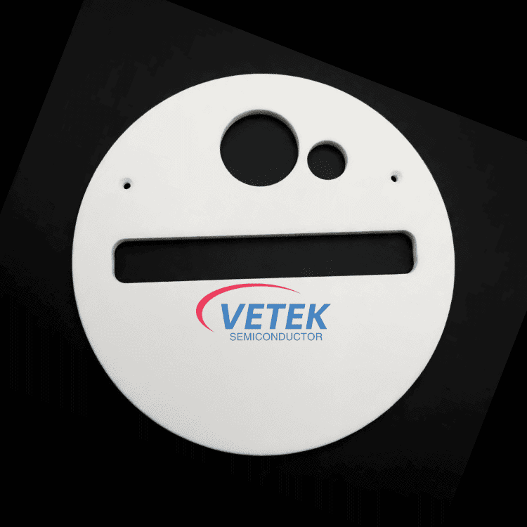 Hochreiner, undurchsichtiger Quarzschutz und Verschluss für MOCVD